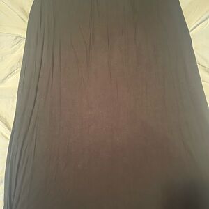 Elegant Black Maxi Skirt